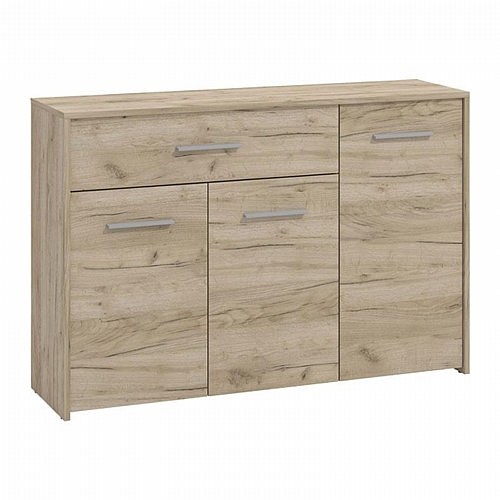 ΚΟΜΟΤΑ-ΜΠΟΥΦΕΣ GARONA 3K1F GREY OAK ΧΡΩΜΑ 119x33x80,5εκ