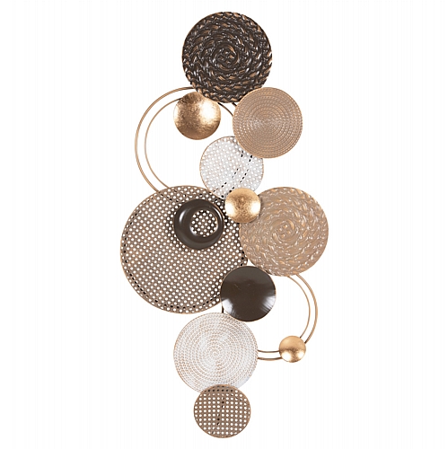 ΔΙΑΚΟΣΜΗΤΙΚΟ ΤΟΙΧΟΥ FB94215 ΜΕΤΑΛΛΟ ΣΕ ΓΗΙΝΑ ΧΡΩΜΑΤΑ 60x5x122 εκ. ΔΙΑΚΟΣΜΗΤΙΚΟ ΤΟΙΧΟΥ FB94215 ΜΕΤΑΛΛΟ ΣΕ ΓΗΙΝΑ ΧΡΩΜΑΤΑ 60x5x122 εκ.