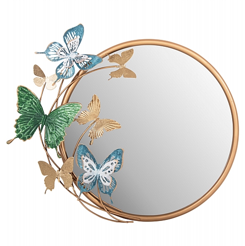 ΚΑΘΡΕΠΤΗΣ ΤΟΙΧΟΥ ΣΤΡΟΓΓΥΛΟΣ FB94213 ΜΕΤΑΛΛΟ ΣΕ ΧΡΥΣΟ-ΠΡΑΣΙΝΟ-ΜΠΛΕ 62x6,5x56Yεκ. ΚΑΘΡΕΠΤΗΣ ΤΟΙΧΟΥ ΣΤΡΟΓΓΥΛΟΣ FB94213 ΜΕΤΑΛΛΟ ΣΕ ΧΡΥΣΟ-ΠΡΑΣΙΝΟ-ΜΠΛΕ 62x6,5x56Yεκ.