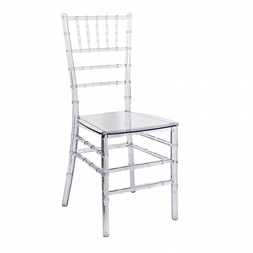 Καρέκλα Tiffany pakoworld διάφανο pc 38x38.5x88εκ