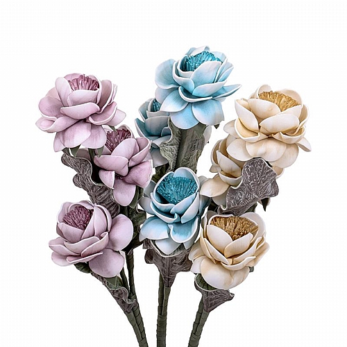 ΛΟΥΛΟΥΔΙ Fylliana FL15970 ΜΩΒ-ΜΠΛΕ-ΚΑΦΕ 90εκ