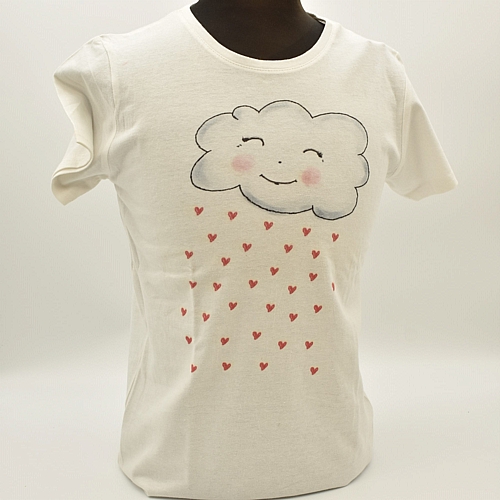 Γυναικείο t-shirt με συννεφάκι