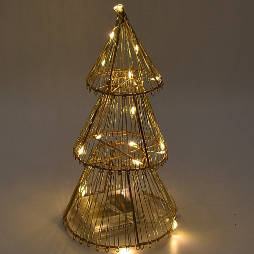 Χριστουγεννιάτικο φωτιζόμενο επιτραπέζιο δέντρο