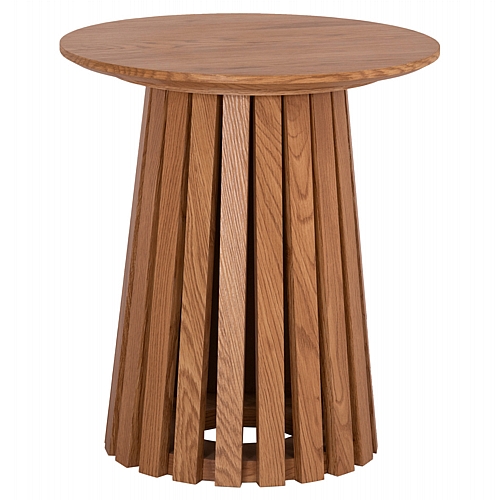 ΤΡΑΠΕΖΑΚΙ ΒΟΗΘΗΤΙΚΟ FB918025 MDF ΣΕ ΦΥΣΙΚΟ ΞΥΛΟΥ Φ45x50,5Υεκ.