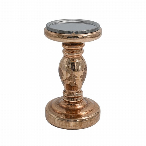 ΓΥΑΛΙΝΟ ΚΗΡΟΠΗΓΙΟ Fylliana FL16265 COPPER ΧΡΩΜΑ 10x20εκ