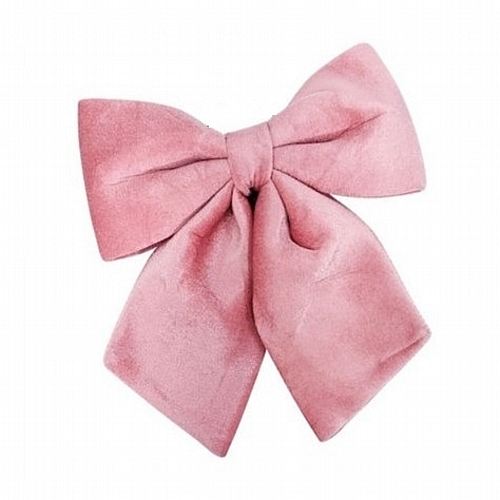 				 Χριστουγεννιάτικη φιγούρα φιόγκος ροζ	