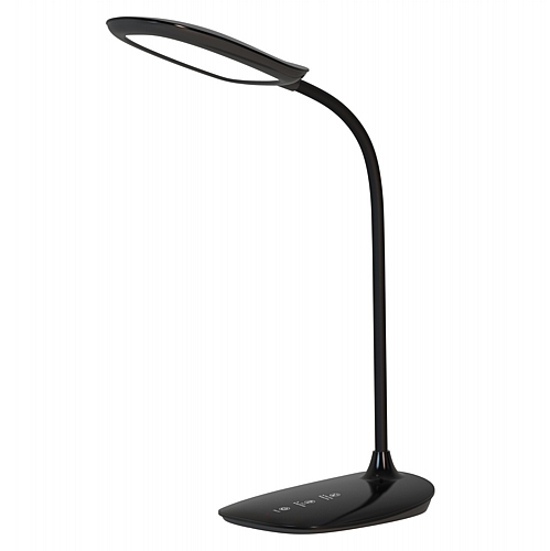 ΦΩΤΙΣΤΙΚΟ ΓΡΑΦΕΙΟΥ LED FB94444.02 ΜΑΥΡΟ ABS 13,6x17,7x40Υ εκ.