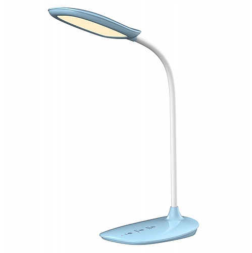 ΦΩΤΙΣΤΙΚΟ ΓΡΑΦΕΙΟΥ LED FB94444.03 ΓΑΛΑΖΙΟ-ΛΕΥΚΟ ABS 13,6x17,7x40Υ εκ.