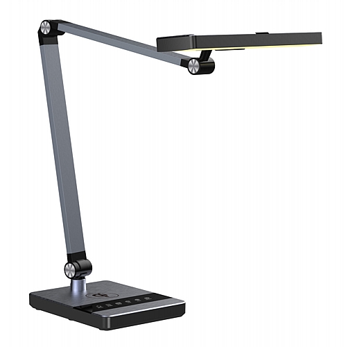 ΦΩΤΙΣΤΙΚΟ ΓΡΑΦΕΙΟΥ LED FB94461.02 ΜΑΥΡΟ ΜΑΤ ABS 35x43,9Υεκ.