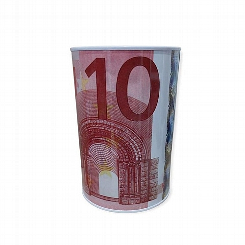 Κουμπαράς μεταλλικός 10ευρω