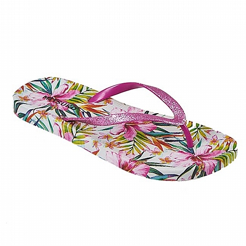 Γυναικεία σαγιονάρα soft floral Ροζ