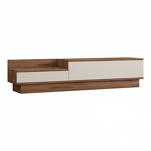 Έπιπλο τηλεόρασης Eclipse pakoworld σε κρεμ-oak απόχρωση 160x35x35εκ Έπιπλο τηλεόρασης Eclipse pakoworld σε κρεμ-oak απόχρωση 160x35x35εκ