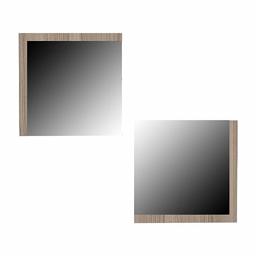 ΣΕΤ 2 ΚΑΘΡΕΦΤΕΣ ΤΟΙΧΟΥ Fylliana Charles GREY OAK 60*60εκ