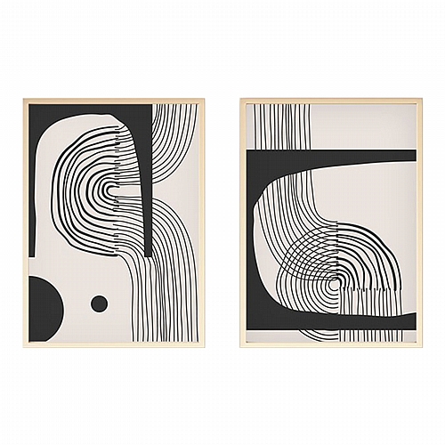 Πίνακας σε καμβά Bajou pakoworld δίπτυχος με ψηφιακή εκτύπωση 50x3x70εκ Πίνακας σε καμβά Bajou pakoworld δίπτυχος με ψηφιακή εκτύπωση 50x3x70εκ