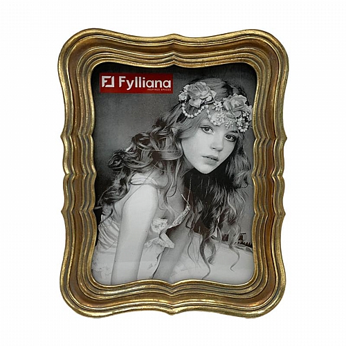 ΚΟΡΝΙΖΑ Fylliana FL24999 15x20 ΧΡΥΣΟ ΑΝΤΙΚΕ ΧΡΩΜΑ 20x2x25εκ