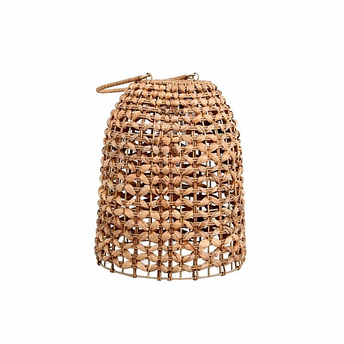 ΗΛΙΑΚΟ ΦΑΝΑΡΙ ΚΗΠΟΥ ΨΑΘΙΝΟ Fylliana FL24038 Boho ΦΥΣΙΚΟ ΧΡΩΜΑ 29x36εκ
