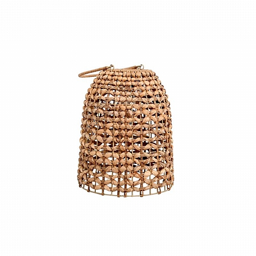 ΗΛΙΑΚΟ ΦΑΝΑΡΙ ΚΗΠΟΥ ΨΑΘΙΝΟ Fylliana FL24038 Boho ΦΥΣΙΚΟ ΧΡΩΜΑ 24x28εκ