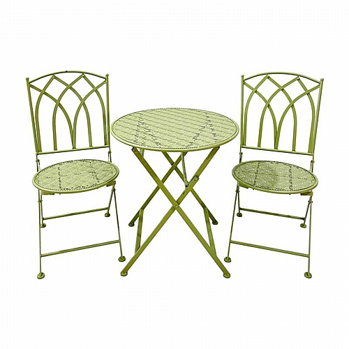 ΣΕΤ ΜΕΤΑΛΛΙΚΟ ΤΡΑΠΕΖΙ ΚΗΠΟΥ Fylliana ΜΕ 2 ΚΑΡΕΚΛΕΣ Gordon ΠΡΑΣΙΝΟ ΧΡΩΜΑ ΣΕΤ ΜΕΤΑΛΛΙΚΟ ΤΡΑΠΕΖΙ ΚΗΠΟΥ Fylliana ΜΕ 2 ΚΑΡΕΚΛΕΣ Gordon ΠΡΑΣΙΝΟ ΧΡΩΜΑ