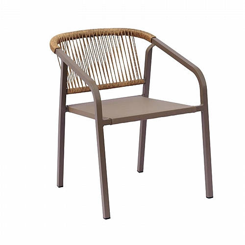 ΠΟΛΥΘΡΟΝΑ ΚΗΠΟΥ Fylliana TANGIER ΚΑΦΕ ΧΡΩΜΑ 57x61x75εκ