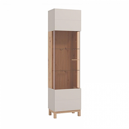 ΒΙΤΡΙΝΑ ESSEX 1K VS1 191 CASHMERE/ARTISAN OAK 52x35x192εκ