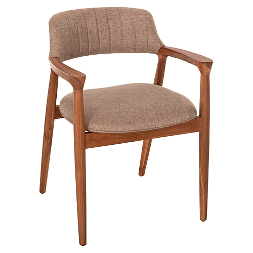 ΠΟΛΥΘΡΟΝΑ FB918259 TEAK WOOD ΜΕ ΣΑΜΠΑΝΙ ΥΦΑΣΜΑ 57x52x76Υεκ.