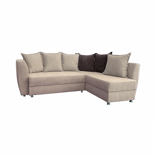 ΚΑΝΑΠΕΣ ΓΩΝΙΑ Fylliana VITA ΜΠΕΖ ΧΡΩΜΑ 255x176x90εκ