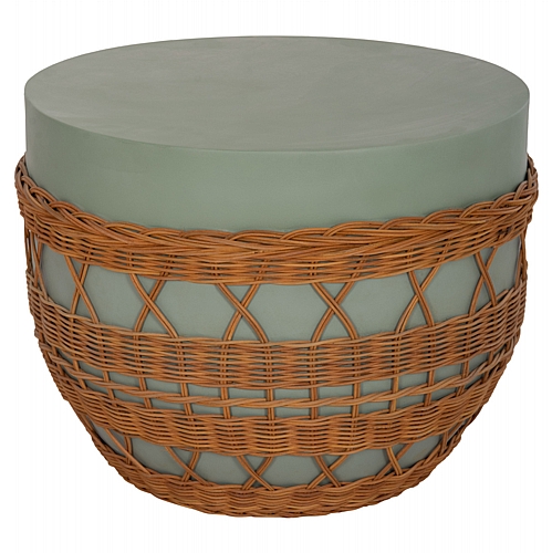 ΤΡΑΠΕΖΙ ΣΑΛΟΝΙΟΥ FB918165 FIBER CEMENT ΠΡΑΣΙΝΟ-RATTAN ΦΥΣΙΚΟ Φ56x47Υεκ. ΤΡΑΠΕΖΙ ΣΑΛΟΝΙΟΥ FB918165 FIBER CEMENT ΠΡΑΣΙΝΟ-RATTAN ΦΥΣΙΚΟ Φ56x47Υεκ.