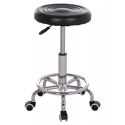 ΣΚΑΜΠΟ ΠΕΡΙΣΤΡΕΦΟΜΕΝΟ ΣΧΕΔΙΑΣΤΗΡΙΟΥ FB9212.21 ΜΑΥΡΟ PU HOMEMARKT Φ32x45-60Υεκ.