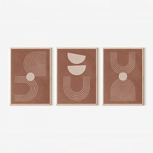 Πίνακας Banba pakoworld τρίπτυχος με ψηφιακή εκτύπωση και πλαίσιο 33x1.5x48εκ Πίνακας Banba pakoworld τρίπτυχος με ψηφιακή εκτύπωση και πλαίσιο 33x1.5x48εκ