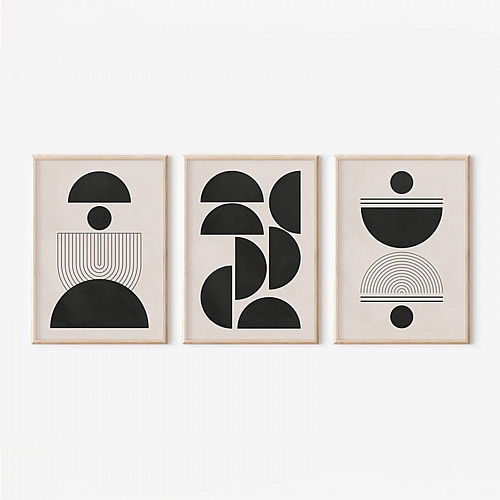 Πίνακας Sanxia pakoworld τρίπτυχος με ψηφιακή εκτύπωση και πλαίσιο 33x1.5x48εκ Πίνακας Sanxia pakoworld τρίπτυχος με ψηφιακή εκτύπωση και πλαίσιο 33x1.5x48εκ