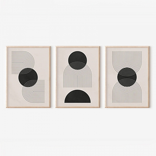 Πίνακας Blomel pakoworld τρίπτυχος με ψηφιακή εκτύπωση και πλαίσιο 33x1.5x48εκ Πίνακας Blomel pakoworld τρίπτυχος με ψηφιακή εκτύπωση και πλαίσιο 33x1.5x48εκ