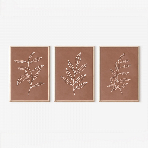 Πίνακας Drifer pakoworld τρίπτυχος με ψηφιακή εκτύπωση και πλαίσιο 33x1.5x48εκ Πίνακας Drifer pakoworld τρίπτυχος με ψηφιακή εκτύπωση και πλαίσιο 33x1.5x48εκ