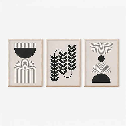 Πίνακας Vanta pakoworld τρίπτυχος με ψηφιακή εκτύπωση και πλαίσιο 33x1.5x48εκ Πίνακας Vanta pakoworld τρίπτυχος με ψηφιακή εκτύπωση και πλαίσιο 33x1.5x48εκ