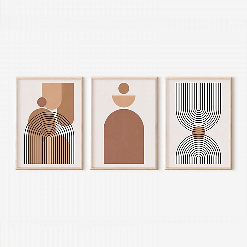 Πίνακας Rexion pakoworld τρίπτυχος με ψηφιακή εκτύπωση και πλαίσιο 33x1.5x48εκ Πίνακας Rexion pakoworld τρίπτυχος με ψηφιακή εκτύπωση και πλαίσιο 33x1.5x48εκ