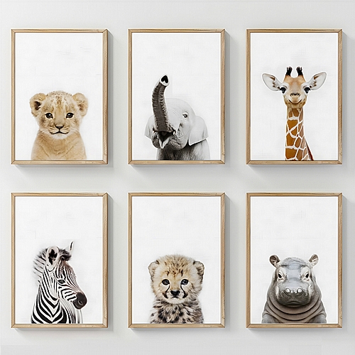 Πίνακας Loriel pakoworld εξάπτυχος με ψηφιακή εκτύπωση και πλαίσιο 33x1.5x48εκ Πίνακας Loriel pakoworld εξάπτυχος με ψηφιακή εκτύπωση και πλαίσιο 33x1.5x48εκ