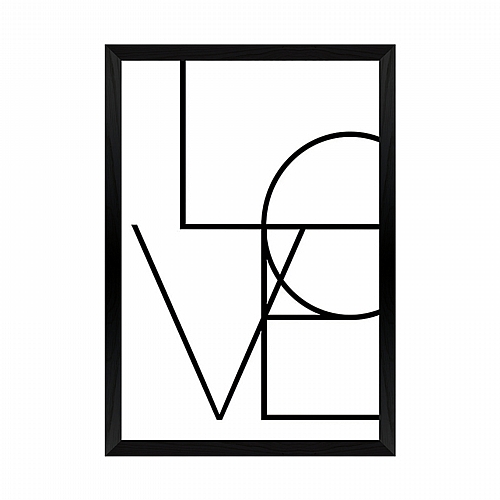 Πίνακας Amora pakoworld με ψηφιακή εκτύπωση και πλαίσιο 33x1.5x48εκ Πίνακας Amora pakoworld με ψηφιακή εκτύπωση και πλαίσιο 33x1.5x48εκ