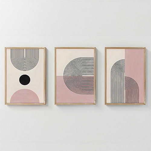 Πίνακας Ourva pakoworld τρίπτυχος με ψηφιακή εκτύπωση και πλαίσιο 33x1.5x48εκ Πίνακας Ourva pakoworld τρίπτυχος με ψηφιακή εκτύπωση και πλαίσιο 33x1.5x48εκ