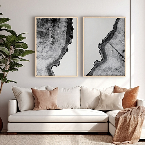 Πίνακας Nepen pakoworld δίπτυχος με ψηφιακή εκτύπωση και πλαίσιο 33x1.5x48εκ Πίνακας Nepen pakoworld δίπτυχος με ψηφιακή εκτύπωση και πλαίσιο 33x1.5x48εκ