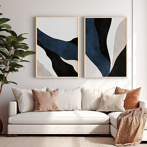 Πίνακας Serja pakoworld δίπτυχος με ψηφιακή εκτύπωση και πλαίσιο 33x1.5x48εκ Πίνακας Serja pakoworld δίπτυχος με ψηφιακή εκτύπωση και πλαίσιο 33x1.5x48εκ