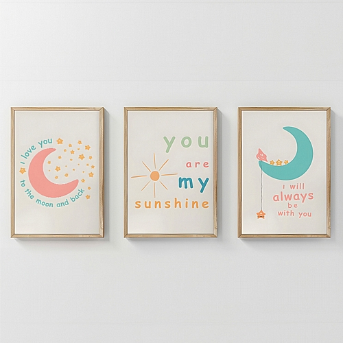 Πίνακας Pepy pakoworld τρίπτυχος με ψηφιακή εκτύπωση και πλαίσιο 33x1.5x48εκ Πίνακας Pepy pakoworld τρίπτυχος με ψηφιακή εκτύπωση και πλαίσιο 33x1.5x48εκ