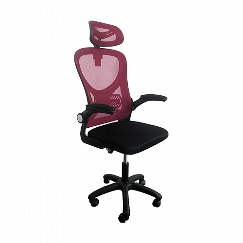 ΚΑΡΕΚΛΑ ΓΡΑΦΕΙΟΥ Fylliana FL850 ΚΟΚΚΙΝΟ-ΜΑΥΡΟ ΧΡΩΜΑ 63x55x101εκ ΚΑΡΕΚΛΑ ΓΡΑΦΕΙΟΥ Fylliana FL850 ΚΟΚΚΙΝΟ-ΜΑΥΡΟ ΧΡΩΜΑ 63x55x101εκ