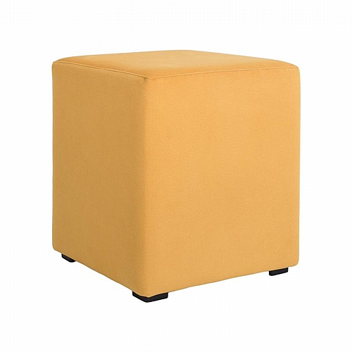 ΤΑΜΠΟΥΡΕ-ΣΚΑΜΠΟ ΤΕΤΡΑΓΩΝΟ Fylliana Boxy ΚΙΤΡΙΝΟ ΧΡΩΜΑ 35x35x41εκ