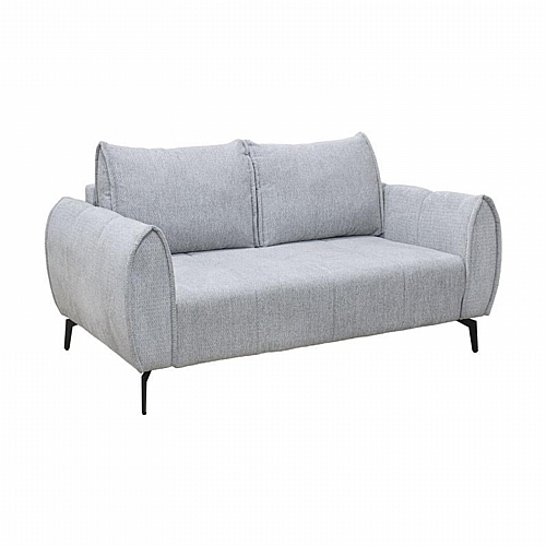 ΔΙΘΕΣΙΟΣ ΚΑΝΑΠΕΣ Fylliana Velton ΓΚΡΙ ΧΡΩΜΑ 186x95x92εκ