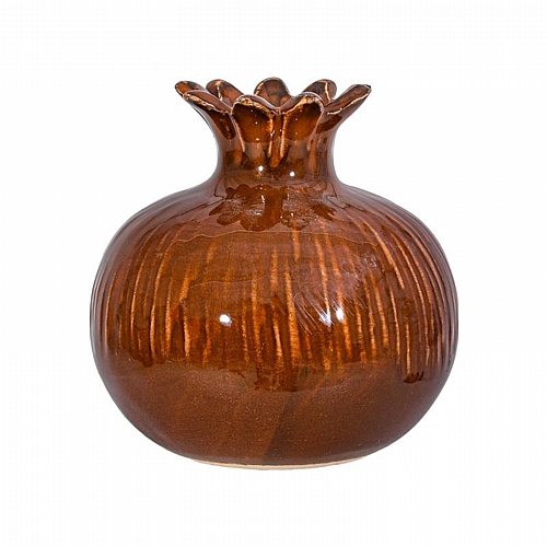 ΚΕΡΑΜΙΚΗ ΔΙΑΚΟΣΜΗΤΙΚΟ ΡΟΔΙ Fylliana FL7395 ΚΑΦΕ ΧΡΩΜΑ 9x9εκ