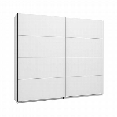 ΝΤΟΥΛΑΠΑ GARD 245 h217 OPAQUE WHITE ΧΡΩΜΑ 245x61x218εκ