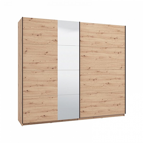 ΝΤΟΥΛΑΠΑ GARD 245 OG h217 ΜΕ ΚΑΘΡΕΦΤΗ ARTISAN OAK ΧΡΩΜΑ 245x61x218εκ