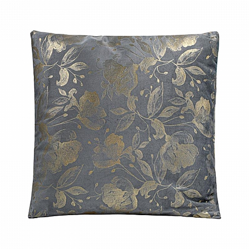 ΔΙΑΚΟΣΜΗΤΙΚΟ ΜΑΞΙΛΑΡΙ Fylliana ΓΚΡΙ-ΧΡΥΣΟ ΧΡΩΜΑ 43x43εκ