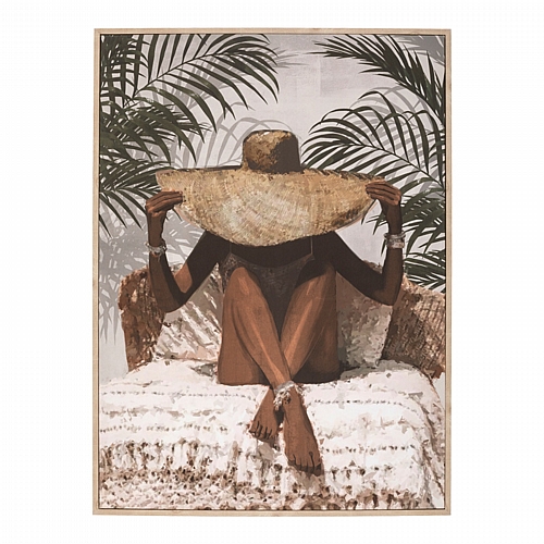 Πίνακας σε πλαίσιο Kapelda pakoworld 58x2.6x78εκ Πίνακας σε πλαίσιο Kapelda pakoworld 58x2.6x78εκ