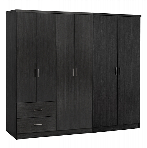 ΝΤΟΥΛΑΠΑ 6ΦΥΛΛΗ FB921235.01 ΜΕΛΑΜΙΝΗ ΧΡΩΜΑ ZEBRANO 201x43x181Υεκ