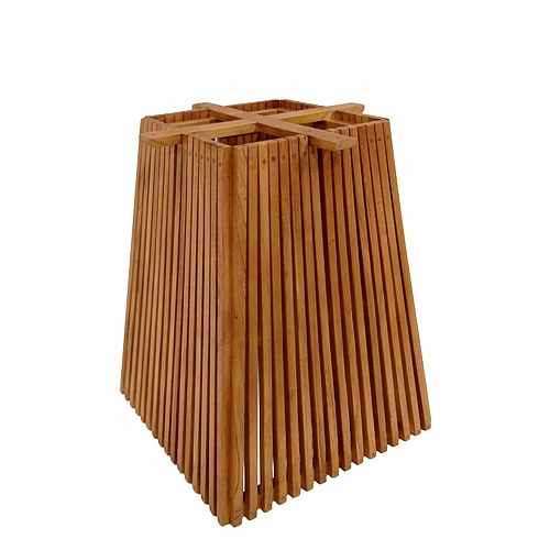 Βάση τραπεζιού εσωτερικού χώρου Darius pakoworld mindi ξύλο σε φυσική απόχρωση 60x60x75εκ Βάση τραπεζιού εσωτερικού χώρου Darius pakoworld mindi ξύλο σε φυσική απόχρωση 60x60x75εκ